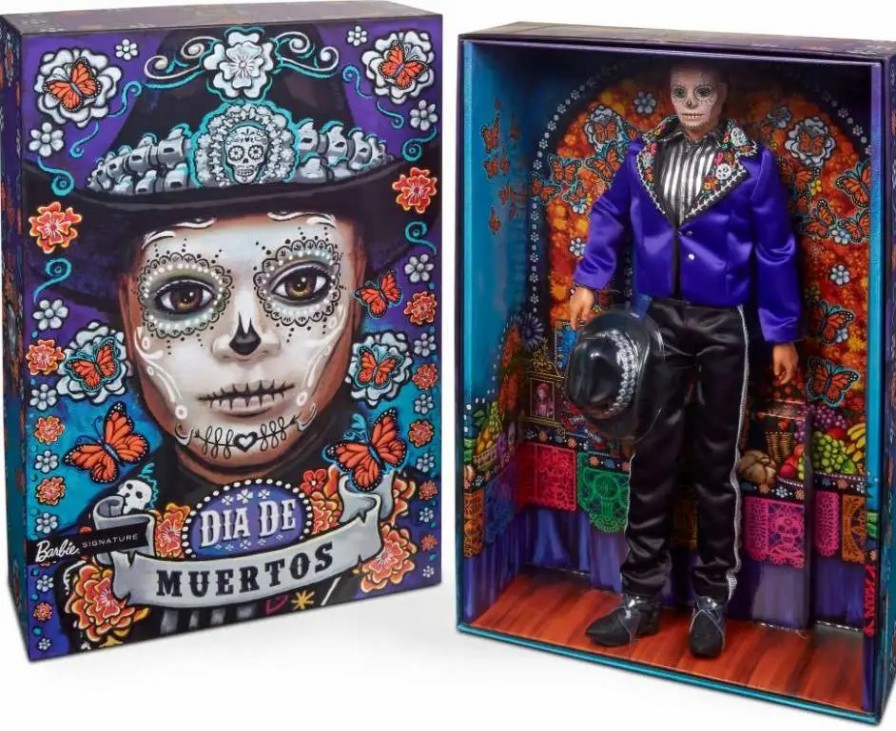 All Brands Mattel | Barbie Signature 2023 Dia De Muertos Ken Doll (Pre-Order Ships February)