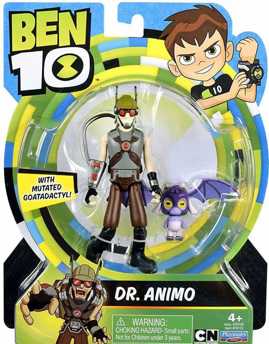 All Brands Playmates | Ben 10 Basic Dr. Animo Action Figure [Mutated Goatadactyl]