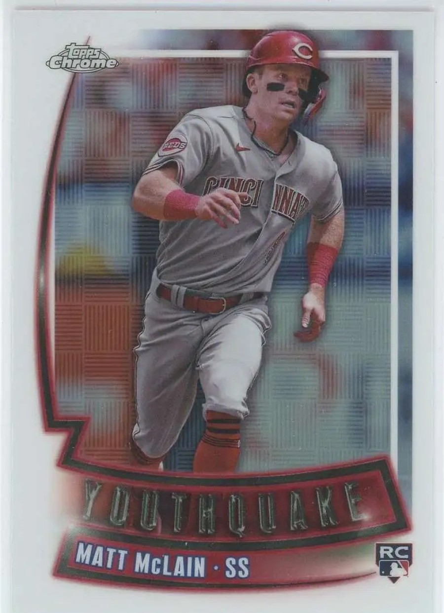 All Brands Topps | Mlb 2023 Topps Chrome Update Youthquake Matt Mclain Yq-97 [Rookie]