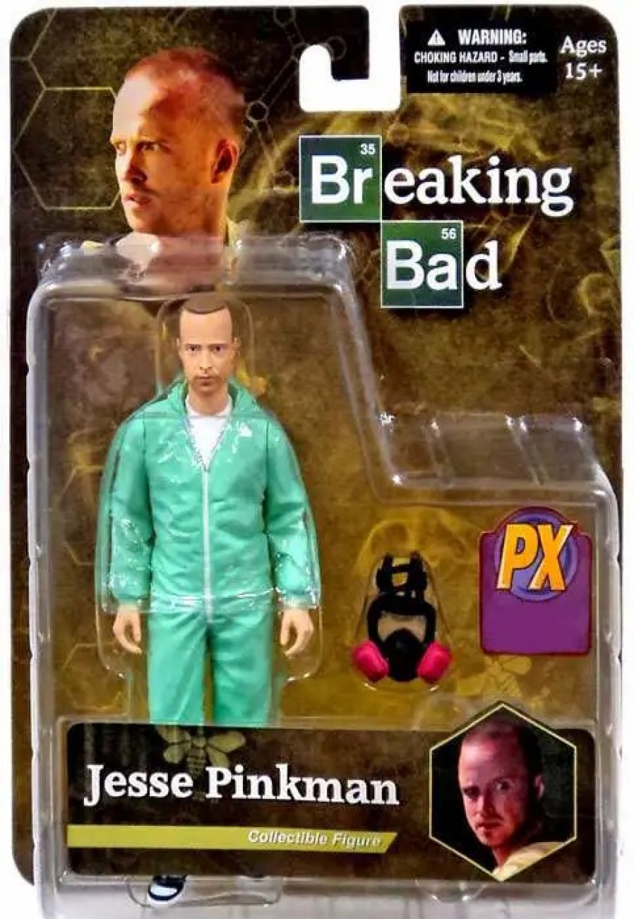 All Brands Mezco Toyz | Breaking Bad Jesse Pinkman Exclusive Action Figure [Blue Hazmat Suit]