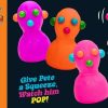 All Brands Schylling | Needoh The Groovy Glob Panic Pete Stress Balls [1 Random Color]