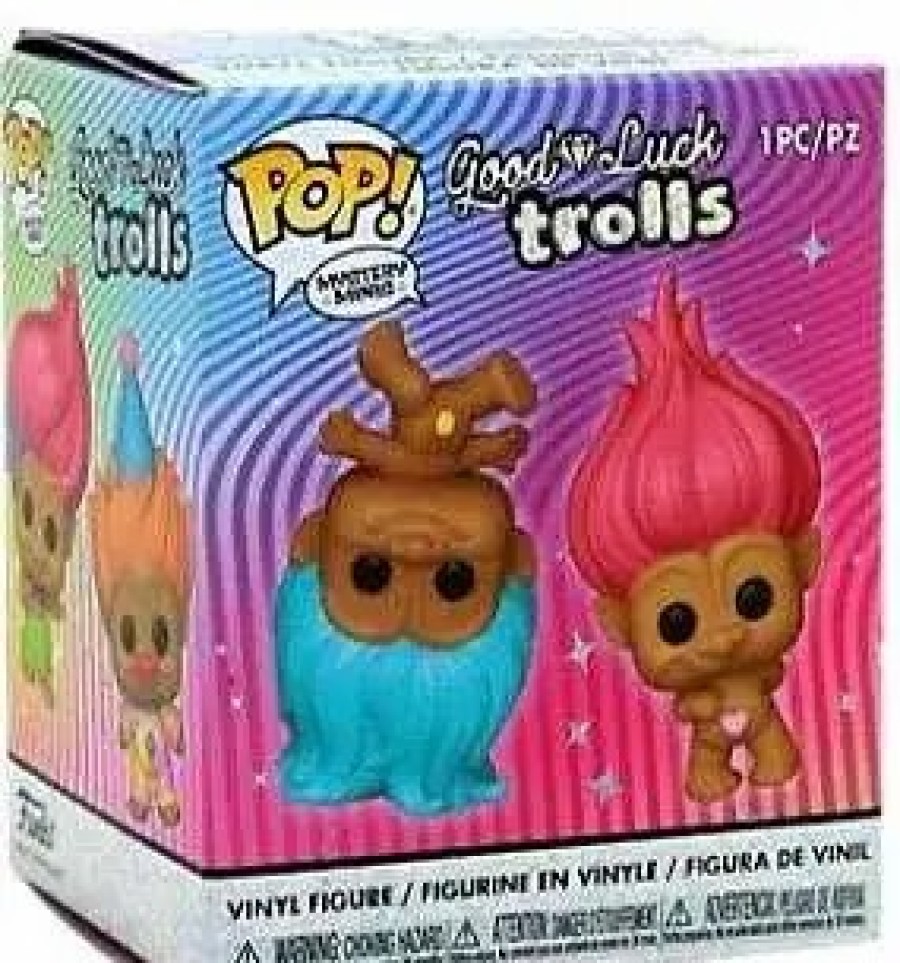 All Brands Funko | Funko Mystery Minis Trolls Classic Mystery Pack [1 Random Figure]