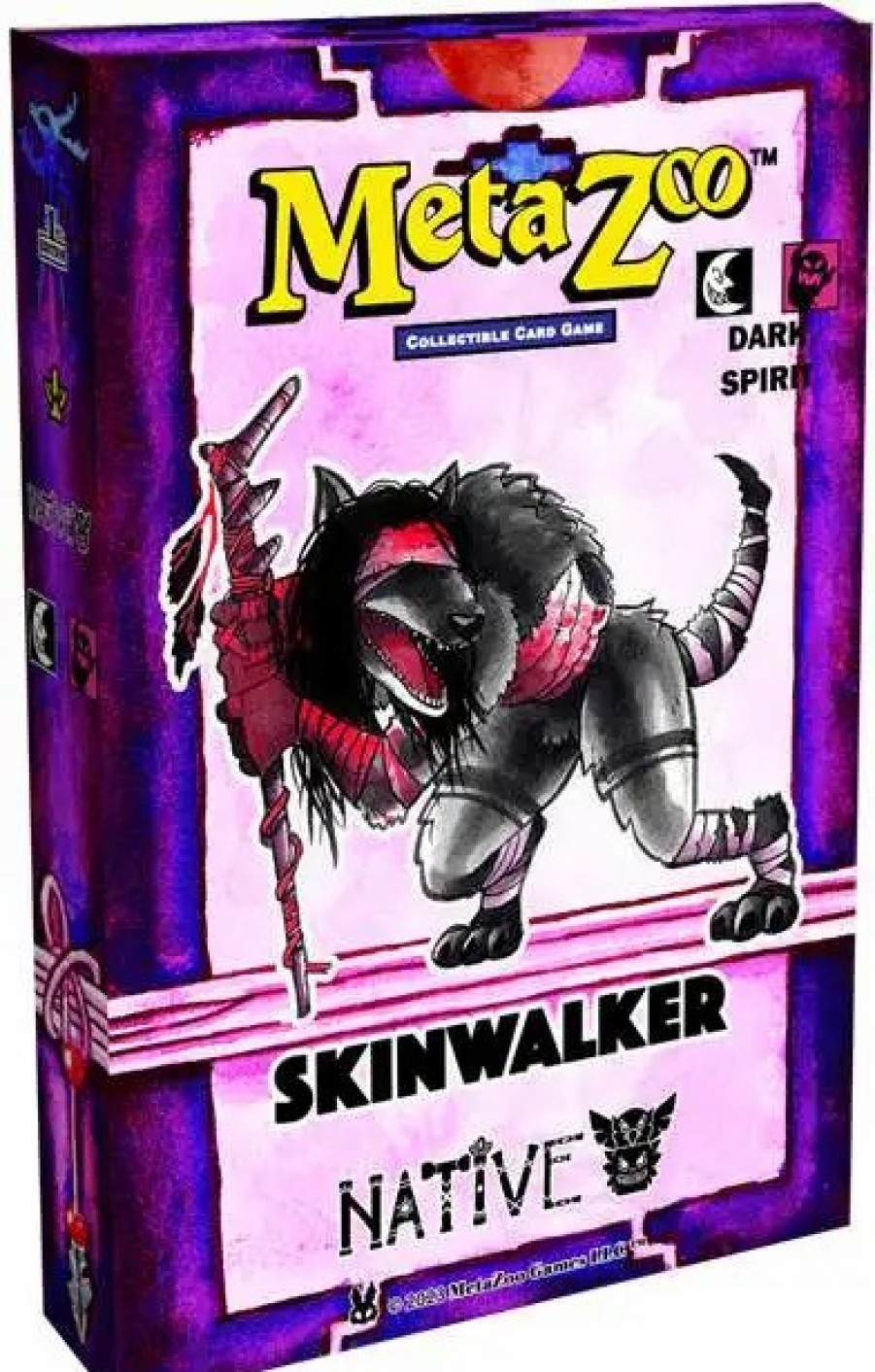 All Brands MetaZoo | Metazoo Trading Card Game Cryptid Nation Native Skin Walker Theme Deck [1St Edition] (Pre-Order Ships February)