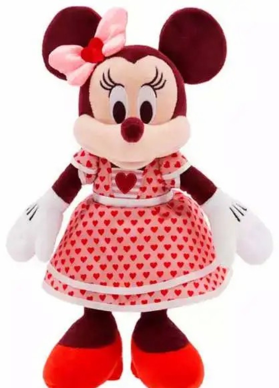 All Brands Disney | Disney 2024 Valentine'S Day Minnie Mouse Exclusive 11-Inch Plush [Satin Finery]