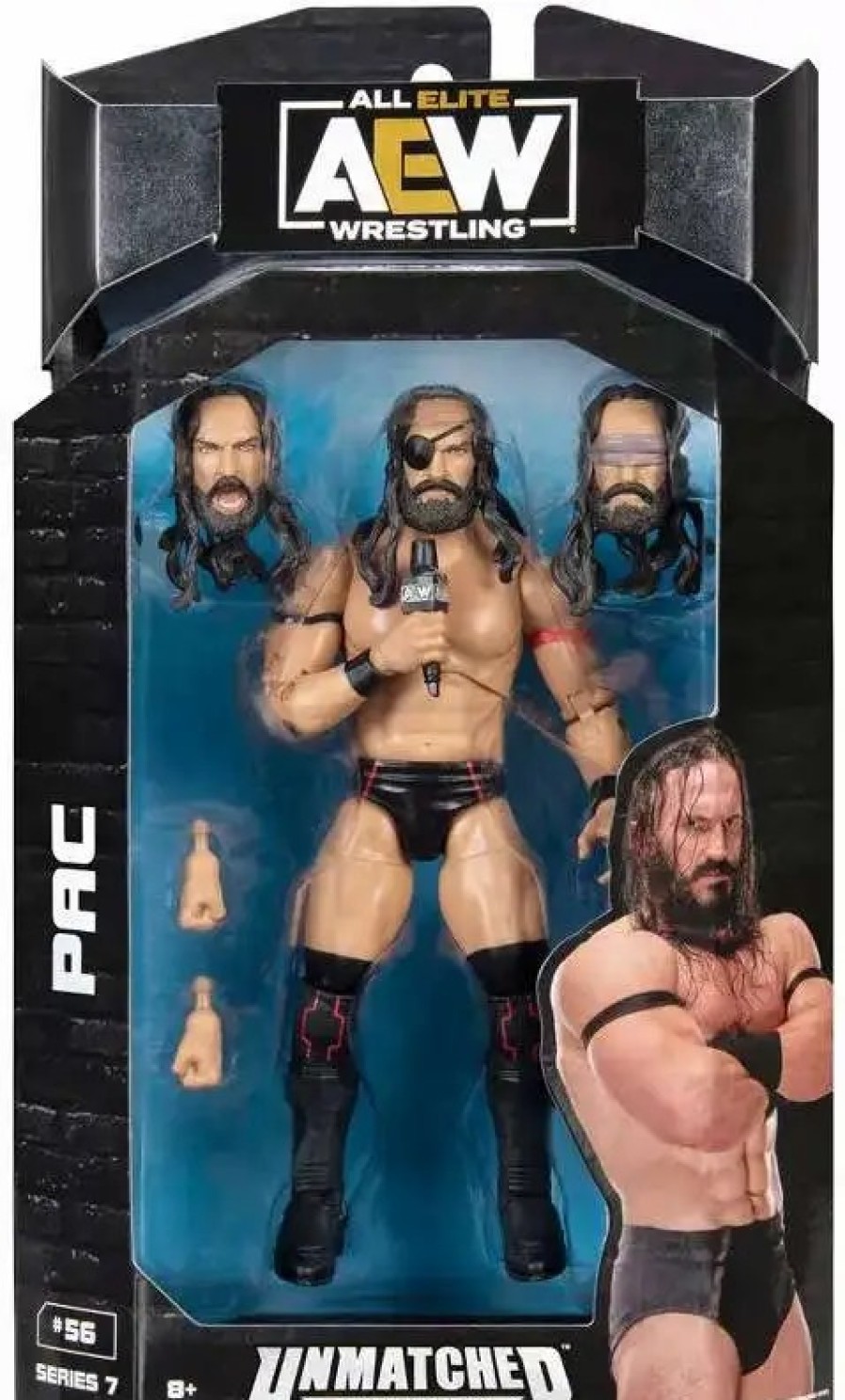 All Brands Jazwares | Aew All Elite Wrestling Unmatched Collection Series 6 Pac Action Figure