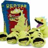 All Brands Kidrobot (NECA) | Nicktoons Rugrats Reptar Cereal Box 10-Inch Interactive Plush