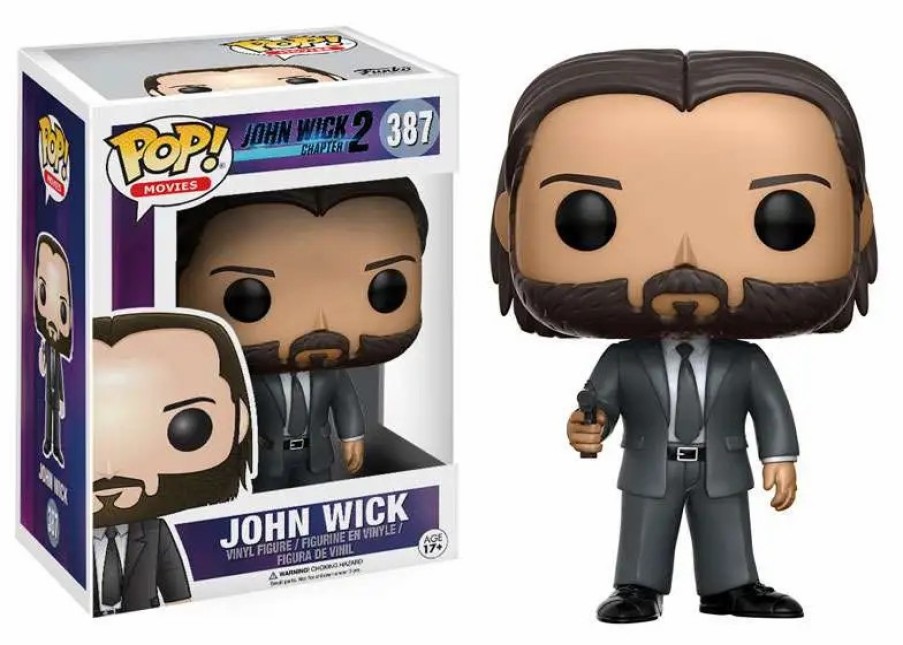 All Brands Funko | Funko John Wick Chapter 2 Pop! Movies John Wick Vinyl Figure #387 [Clean, Regular Version, Damaged Package]