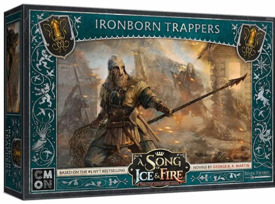 All Brands CMON | A Song Of Ice & Fire Greyjoy Ironborn Trappers Unit Box