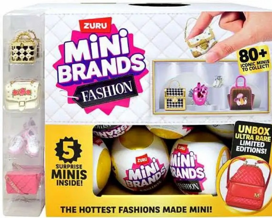 All Brands Zuru Toys | 5 Surprise Mini Brands Fashion Series 3 Mystery Box [21 Packs]