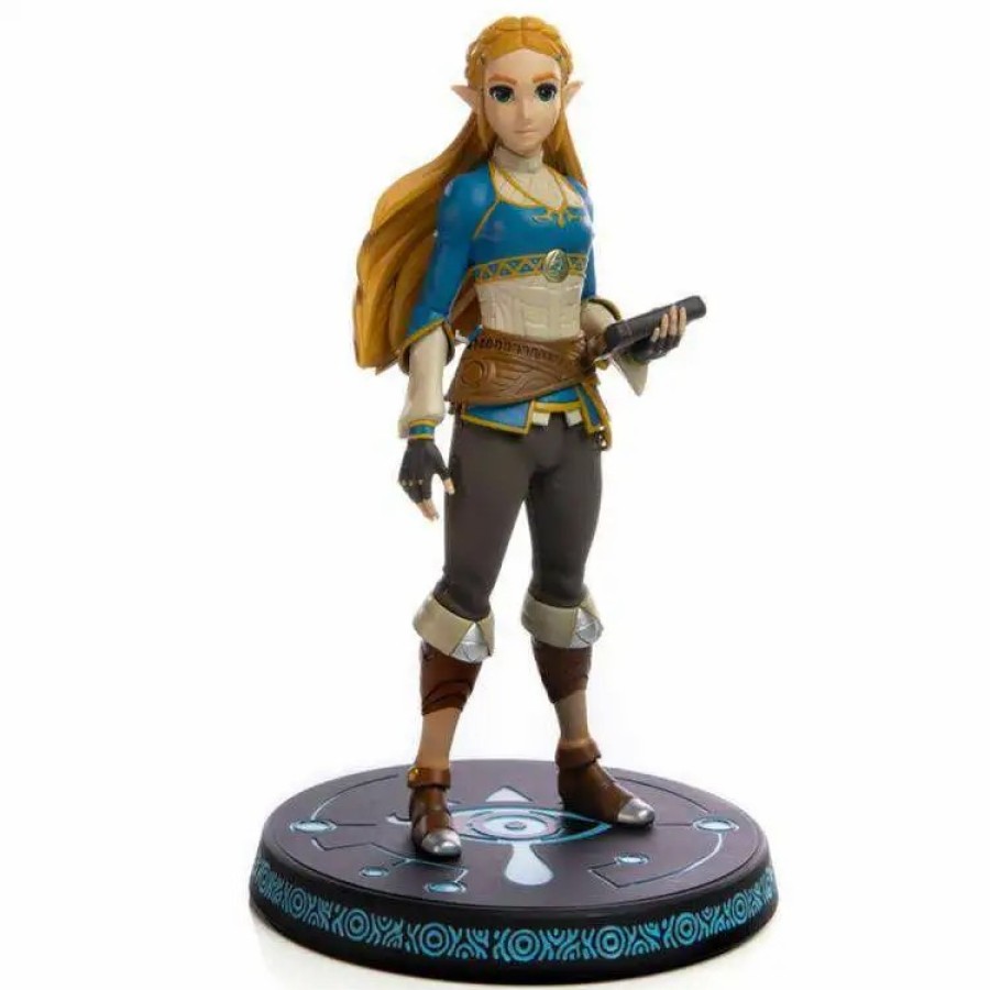 All Brands First 4 Figures | Legend Of Zelda Breath Of The Wild Princess Zelda 10-Inch Collectible Pvc Statue [Standard Edition]