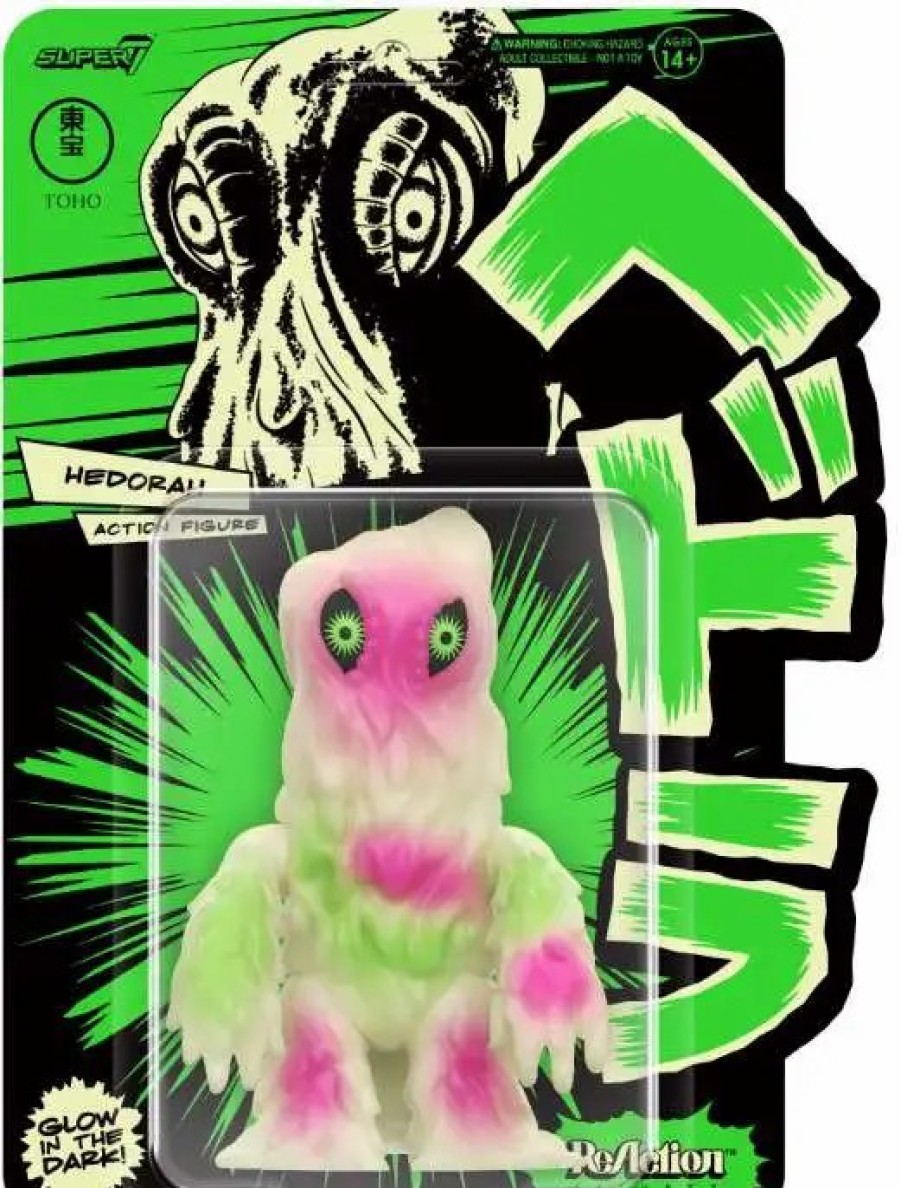 All Brands Super7 | Godzilla Reaction Toho Hedorah Action Figure [Glow In The Dark]