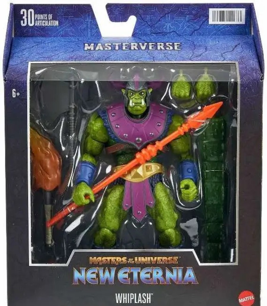 All Brands Mattel | Masters Of The Universe New Eternia Masterverse Whiplash Action Figure