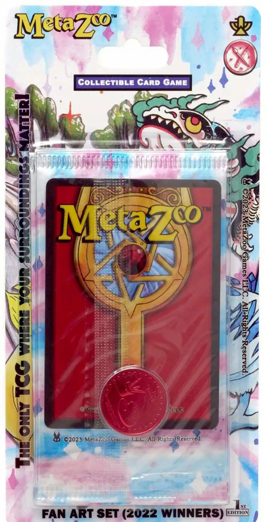 All Brands MetaZoo | Metazoo Trading Card Game Fan Art Series Set 2022 Winners Blister Pack