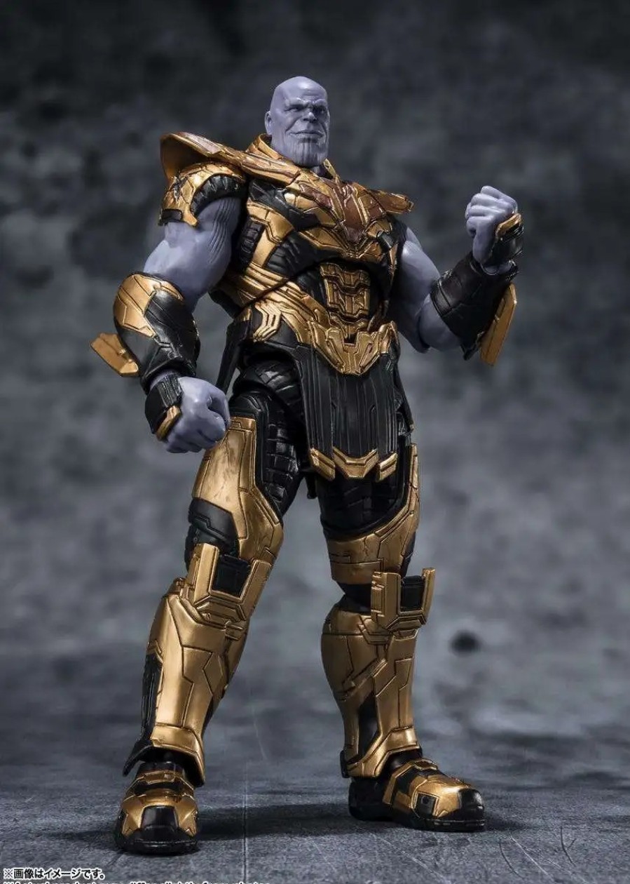 All Brands Bandai Spirits | Marvel Avengers Endgame S.H.Figuarts Thanos Action Figure [Five Years Later 2023 Edition]