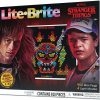 All Brands Basic Fun | Lite Brite Stranger Things Demogorgon Hunters Exclusive Set [920 Pieces]