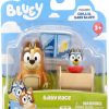 All Brands Moose Toys | Bluey Beach Baby Race Mini Figure 2-Pack [Chilli & Baby Bluey]