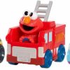 All Brands Just Play | Sesame Street Twist & Pop Wheelies Elmo, Cookie Monster & Abby Cadabby Exclusive Vehicle 3-Pack