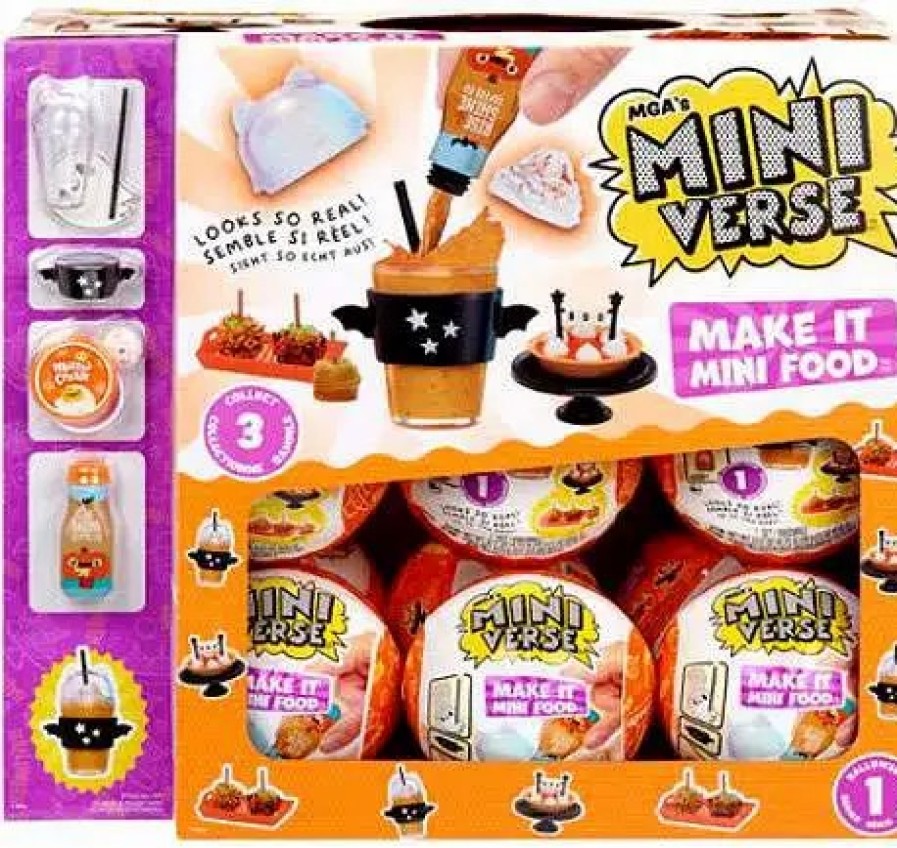 All Brands MGA Entertainment | Miniverse Make It Mini Food Halloween Mystery Box [18 Packs]