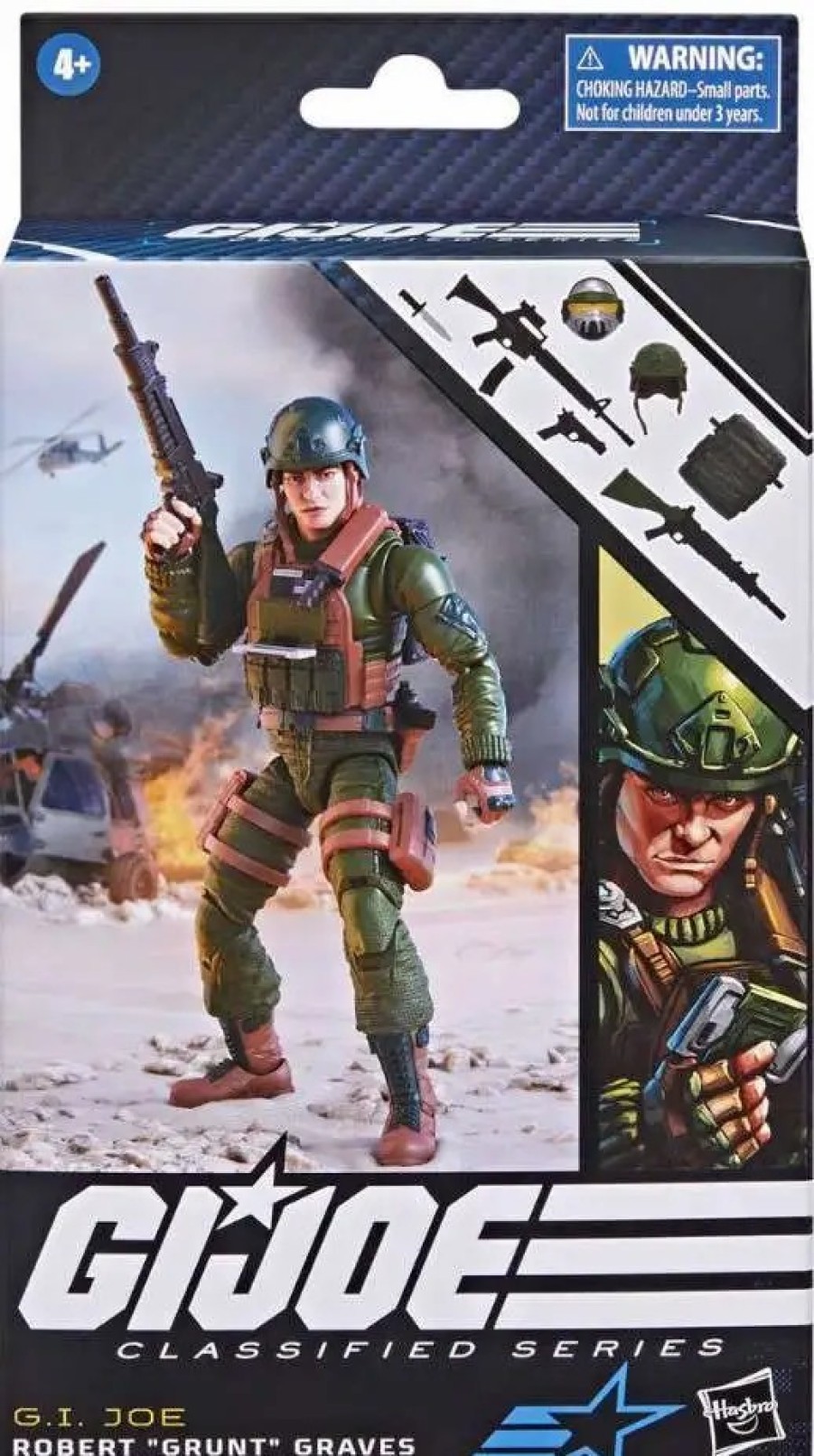 All Brands Hasbro Toys | Gi Joe Classified Series Robert "Grunt" Graves Action Figure