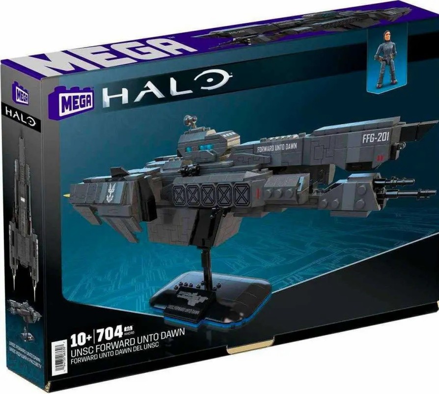 All Brands Mega Construx | Halo Unsc Forward Unto Dawn Exclusive Set