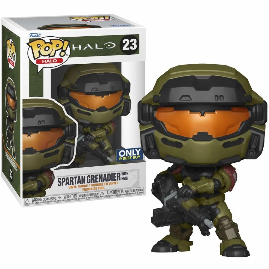 All Brands Funko | Funko Halo Infinite Pop! Halo Spartan Grenadier Exclusive Vinyl Figure #23 [With Hmg]