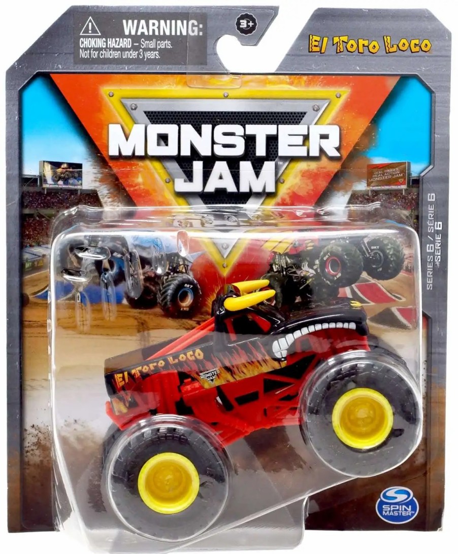 All Brands Spin Master | Monster Jam Series 6 El Toro Loco Diecast Car