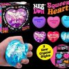 All Brands Schylling | Needoh Squeeze Hearts Stress Ball [1 Random Color & Phrase, 2024]