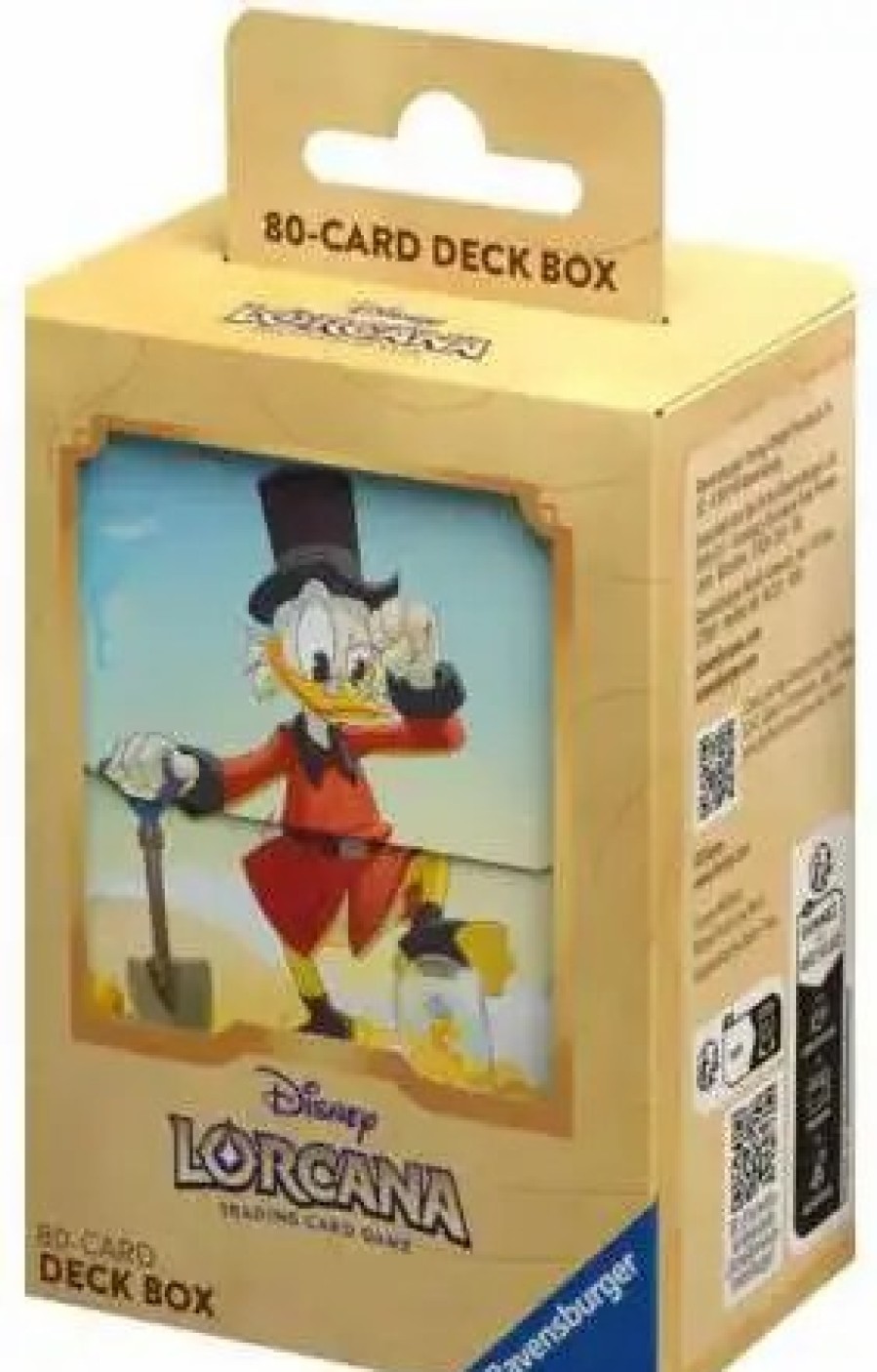 All Brands Ravensburger | Disney Lorcana Trading Card Game Into The Inklands Scrooge Mcduck Deck Box [Holds 80 Sleeved Cards!] (Pre-Order Ships February)