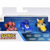 All Brands Jakks Pacific | Sonic The Hedgehog Knuckles, Sonic & Tails Die Cast Vehicle 3-Pack (Pre-Order Ships February)