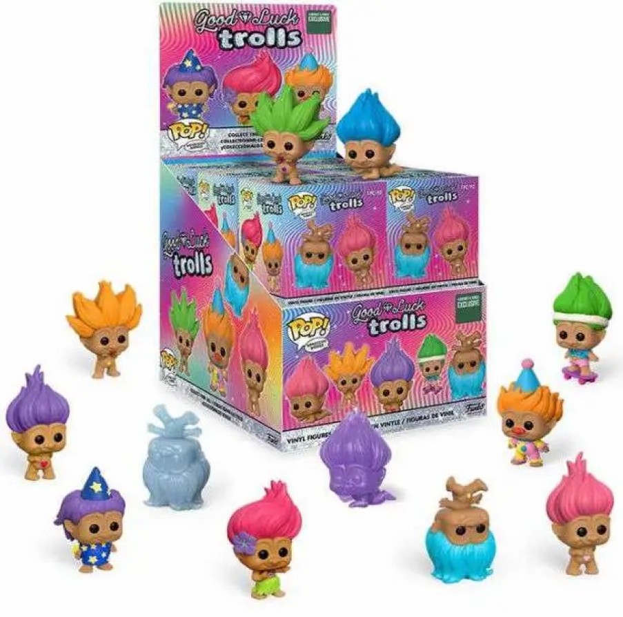 All Brands Funko | Funko Mystery Minis Trolls Classic Mystery Box [12 Packs]