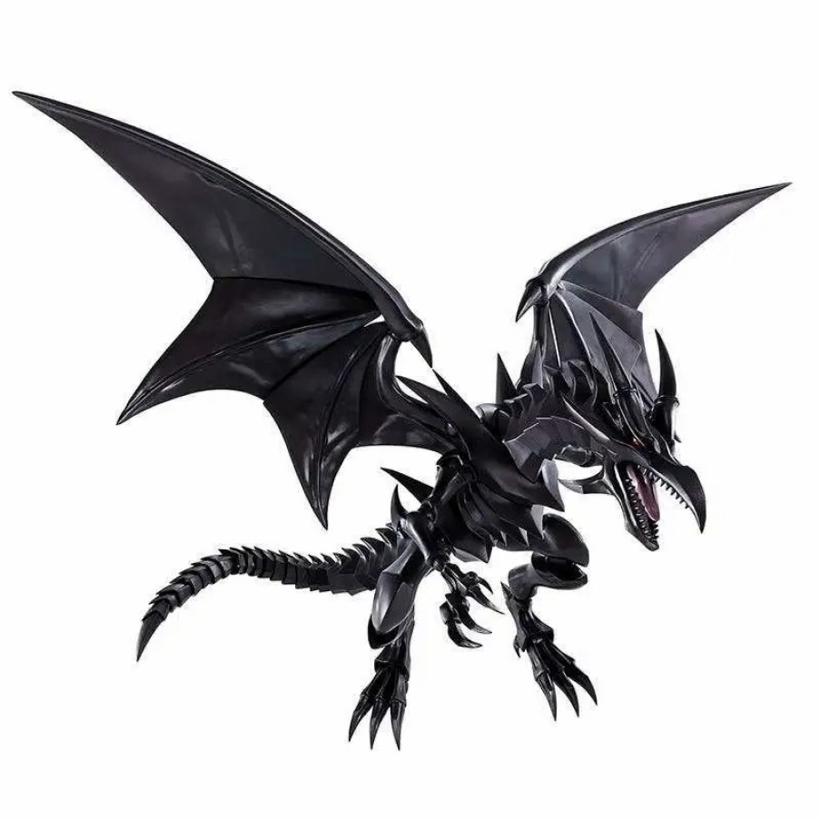 All Brands Tamashii Nations | Tamashii Nations Yugioh! Duel Monsters S.H.Monsterarts Red-Eyes-Black Dragon Collectible Figure (Pre-Order Ships August)