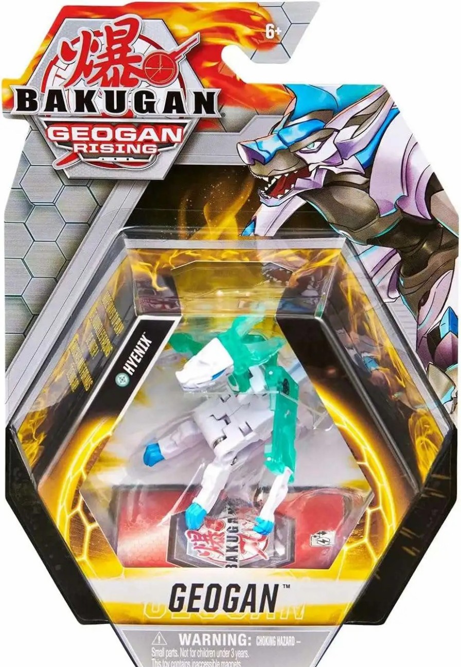 All Brands Spin Master | Bakugan Geogan Rising Hyenix Single Figure & Trading Card