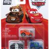 All Brands Mattel | Disney / Pixar Cars On The Road Die Cast Metal Mini Racers Snot Rod, Dj & Sheriff Car 3-Pack