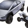 All Brands Mattel Toys | Hot Wheels Tesla Cybertruck R/C Vehicle [With Cyberquad]