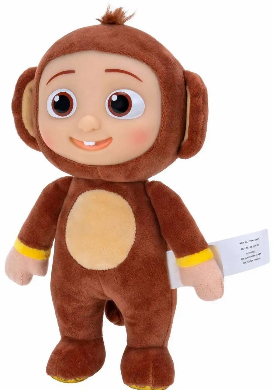 All Brands Jazwares | Cocomelon Jj Monkey 8-Inch Doll Plush