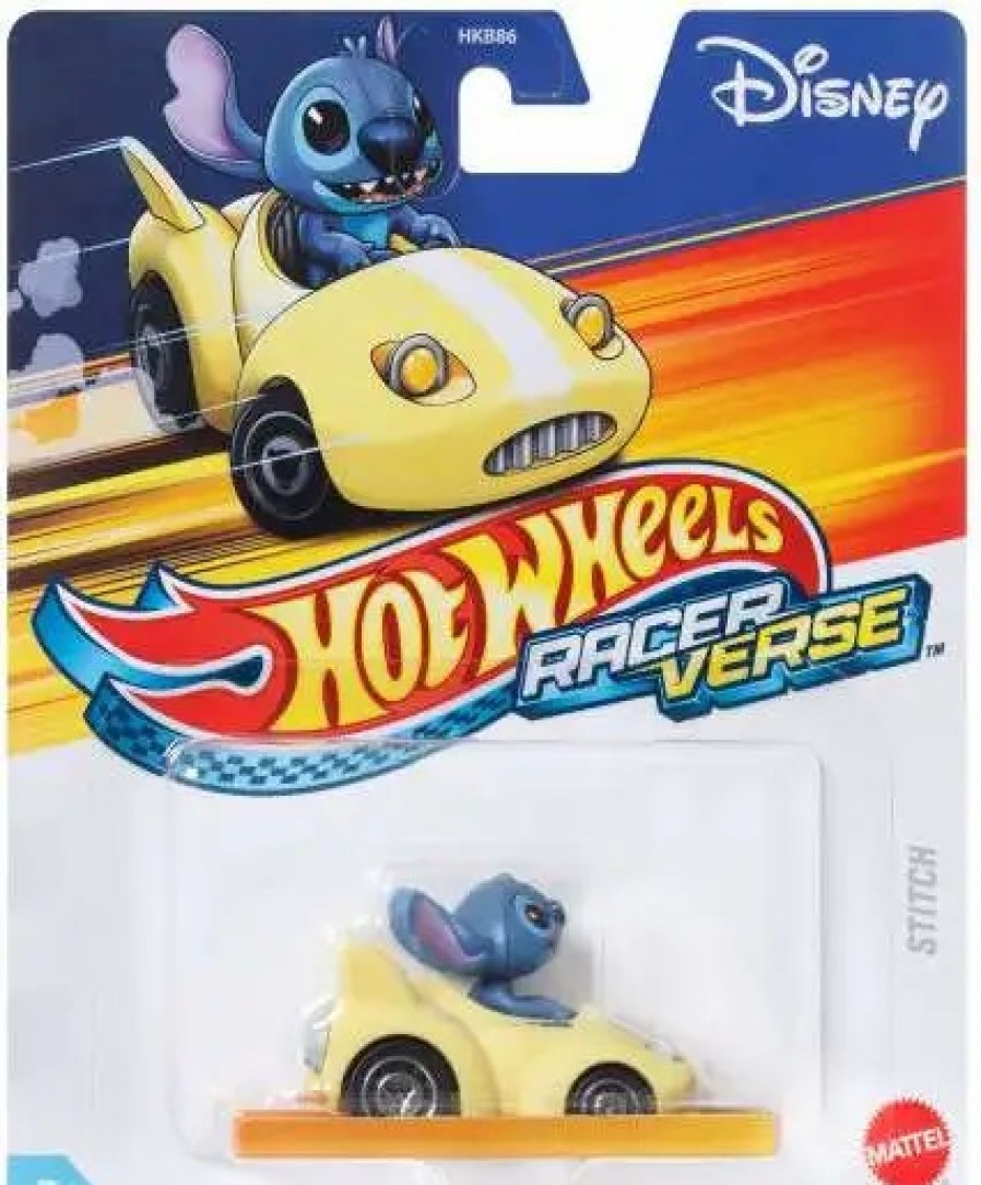 All Brands Mattel | Hot Wheels Racerverse Disney Stitch Die Cast Car