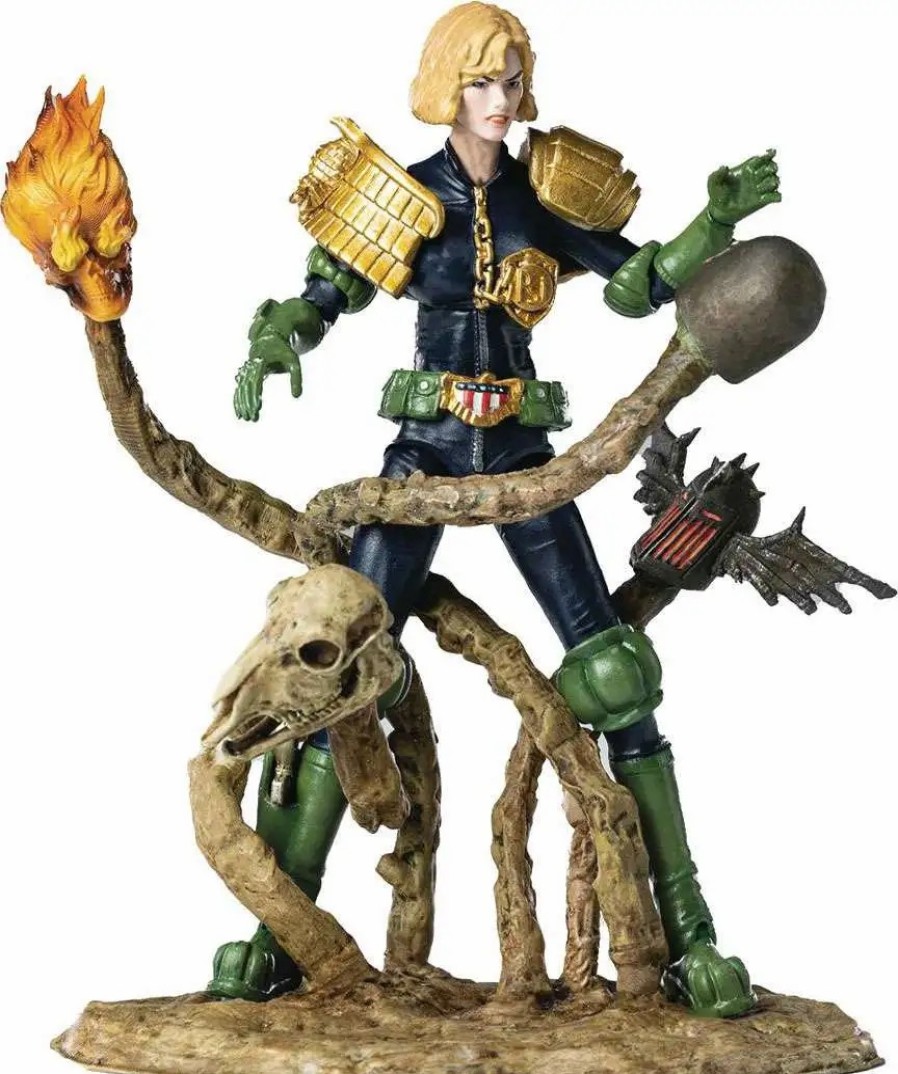 All Brands Hiya Toys | 2000 A.D. Judge Dredd Judge Anderson Vs The Dark Judges Action Figure (Pre-Order Ships July 2024)