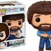 All Brands Funko | Funko Joy Of Painting Pop! Television Bob Ross Vinyl Figure #524 [Holding Paint Palette]