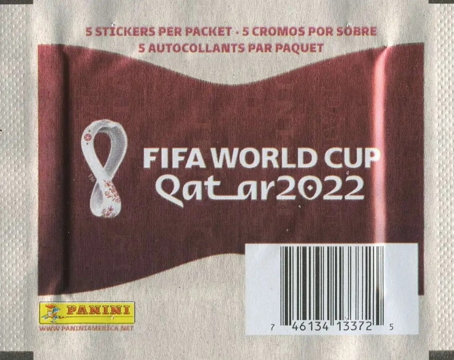 All Brands Panini | Fifa World Cup Panini 2022 Qatar Soccer Sticker Pack [5 Stickers]