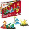 All Brands Mega Construx | Pokemon Kanto Region Team Set [Pikachu, Squirtle, Charmander & Bulbasaur]