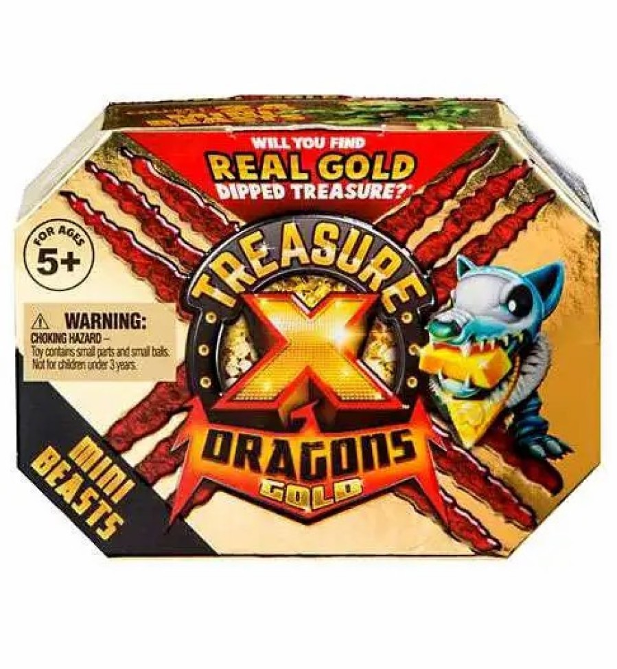 All Brands Moose Toys | Treasure X Series 2 Dragons Mini Beasts Mystery Pack