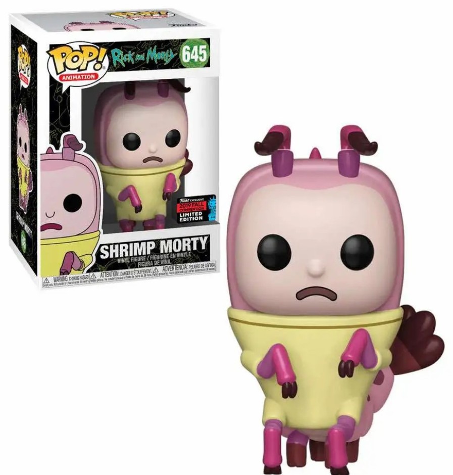 All Brands Funko | Funko Rick & Morty Pop! Animation Shrimp Morty Exclusive Vinyl Figure #645