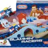 All Brands MGA Entertainment | Little Tikes Slammin' Racers Runaway Railroad Playset