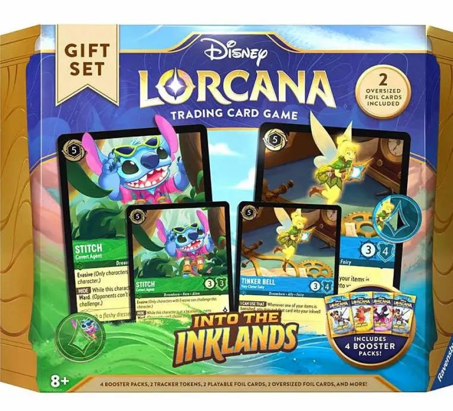 All Brands Ravensburger | Disney Lorcana Trading Card Game Into The Inklands Gift Set (Pre-Order Ships February)