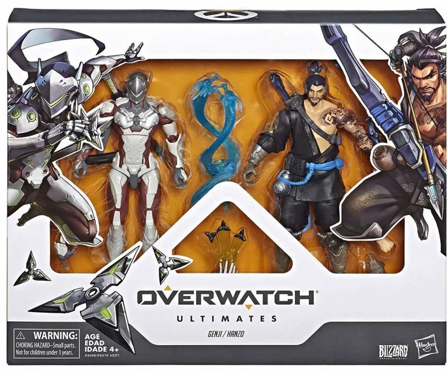 All Brands Hasbro Toys | Overwatch Ultimates Hanzo & Genji Action Figure 2-Pack