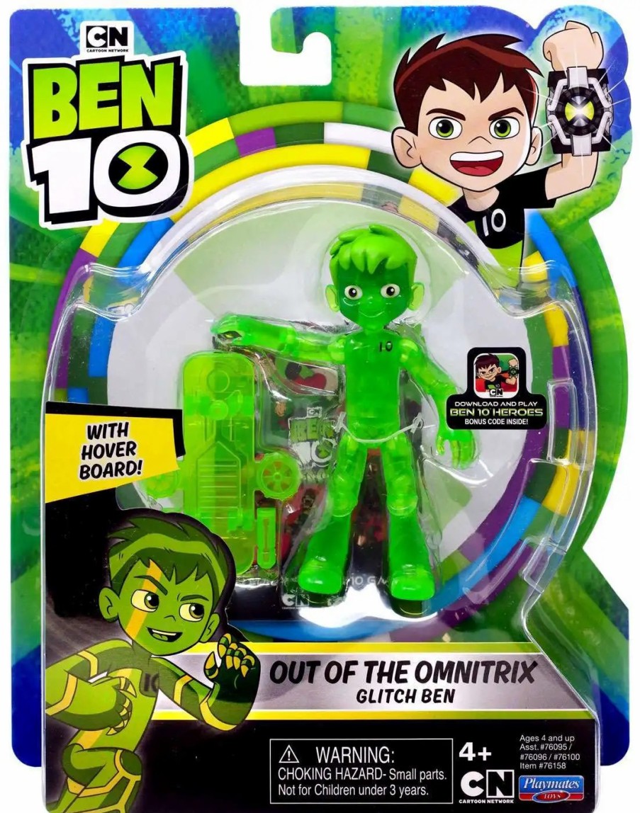 All Brands Playmates | Ben 10 Out Of The Omnitrix Glitch Ben Action Figure