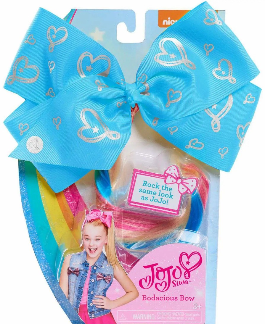 All Brands Just Play | Nickelodeon Jojo Siwa Bodacious Hair Bow Dress Up Toy [Blue]