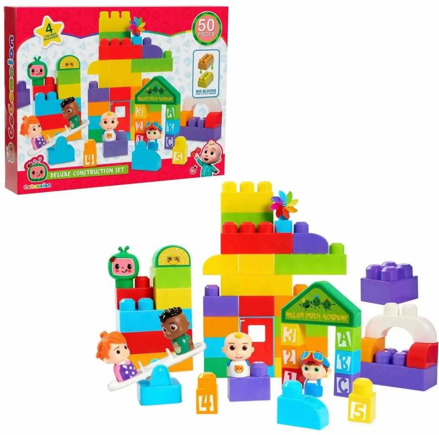 All Brands Just Play | Cocomelon Deluxe Construction Set Exclusive