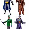 All Brands McFarlane Toys | Mcfarlane Toys Dc Lock-Up Series Batman, James Gordon, Riddler & Joker Set Of 4 Action Figures (Pre-Order Ships February)