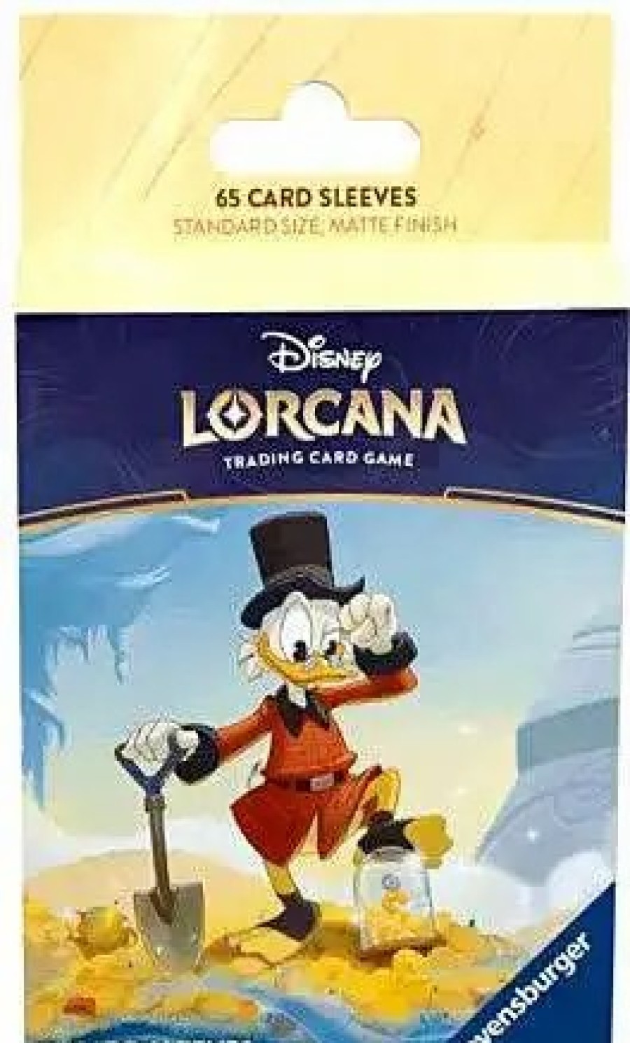 All Brands Ravensburger | Disney Lorcana Trading Card Game Into The Inklands Scrooge Mcduck Card Sleeves [65 Sleeves] (Pre-Order Ships February)